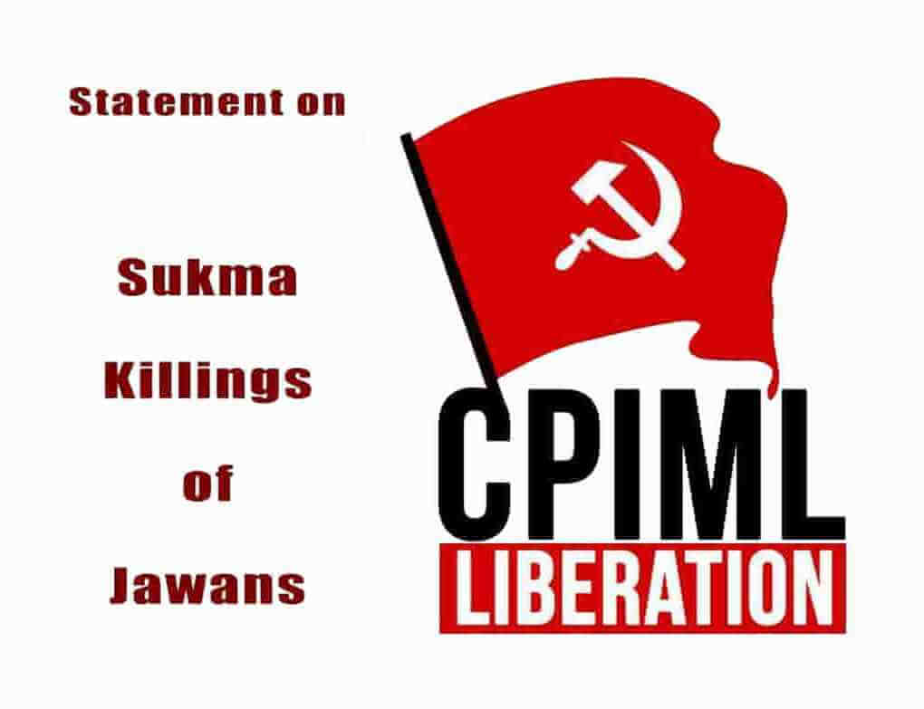 Statement on Sukma Killings