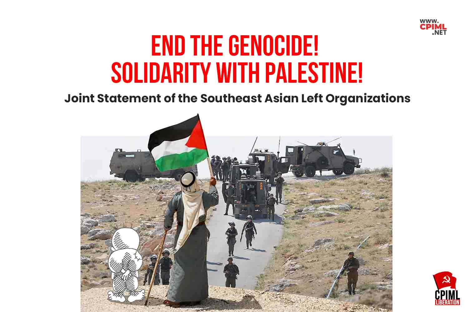End the genocide! Solidarity with Palestine! - Joint Statement of the Southeast Asian Left Organizations