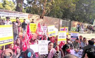Anti demolition and eviction protest organised on 20 January