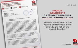 UCC _ CPIML Letter to Law Commission