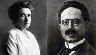 Rosa and Karl Liebkncht